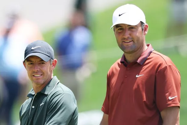 Rory McIlroy and Scottie Scheffler