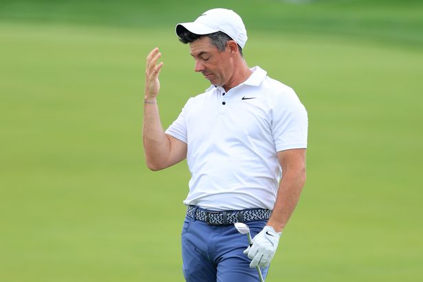 Rory McIlroy struggled at the U.S. Open