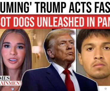 Trump on EDGE? Robo Dogs Roll Out After Bizarre Break-In Over Granddaughter Kai