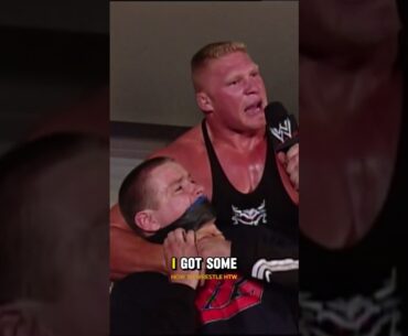 Brock Lesnar Pushed Zack Gowen Down The Stairs #wwe #brocklesnar #vincemcmahon #wrestling