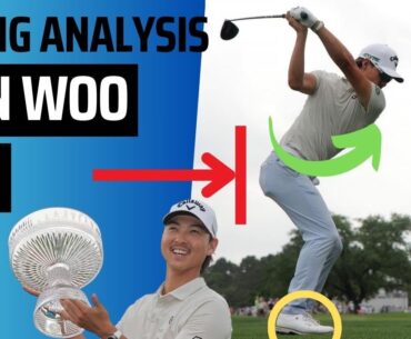 Min Woo Lee Swing Analysis Slow Motion