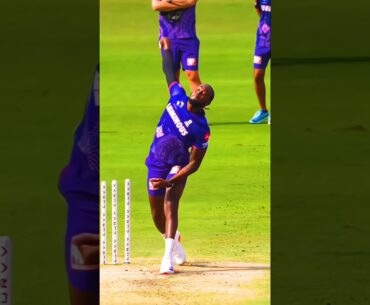 jofra archer Bowling action slo-mo #cricket #bowling #bowlingtips #shorts #viralvideo