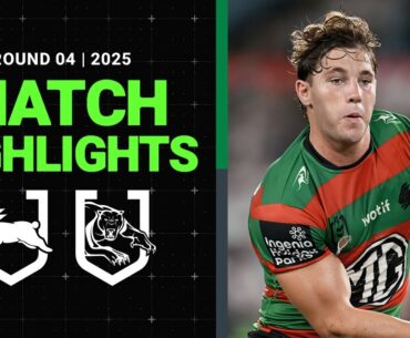 NRL Match Highlights 2025 | Rabbitohs  v Panthers | Round 4