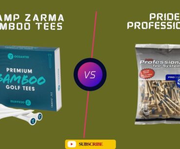 CHAMP Zarma Bamboo Tees vs Pride Professional Bamboo Tees Review and Comparison