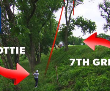 How did Scottie make par from HERE? | 2025 Charles Schwab Challenge