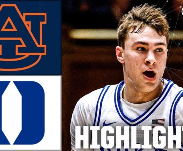 Auburn Tigers vs. Duke Blue Devils | Full Game Highlights | ESPN College Basketball