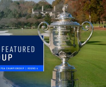 LIVE | Finau, DeChambeau | Featured Group 1 PM | Round 4 | 2025 PGA Championship