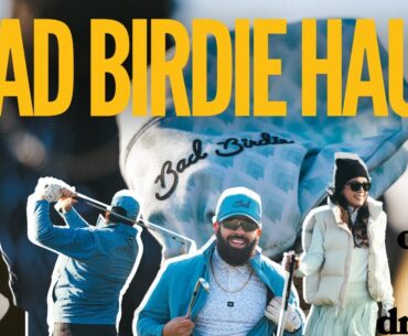 Bad Birdie Clothing Haul | Mens Polo, Quarterzip, Golf Pant, Hat & Womens Skort and Quarterzip