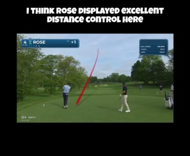Justin Rose Hits Phenomenal Tee Shot! #golf #justinrose #pgatour