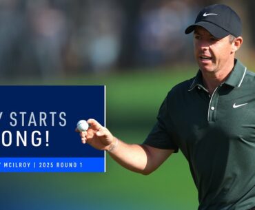 Rory McIlroy Starts with a Birdie! | Full Hole | 2025 PGA Championship