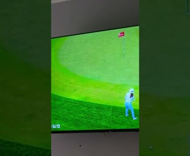 Jenny Shin improbable chip in. 2025 women's US Open