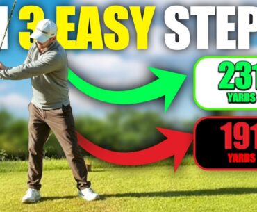 Senior Golfers - 3 Steps for EXTRA yards with Driver!