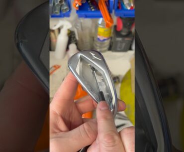 How to Add HIDDEN Weight to Your Iron #golf #golfclub #golftips