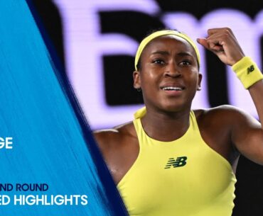 Coco Gauff v Jodie Burrage Extended Highlights | Australian Open 2025 Second Round