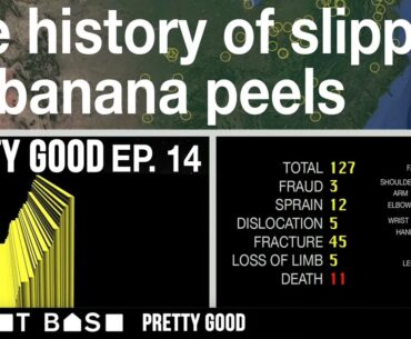 THE HISTORY OF SLIPPING ON BANANA PEELS | PRETTY GOOD, EPISODE 14