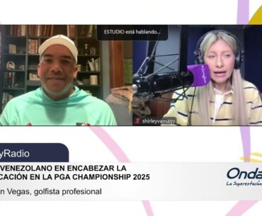 ⛳ Jhonattan Vegas es el primer venezolano en encabezar la clasificación de la PGA Championship