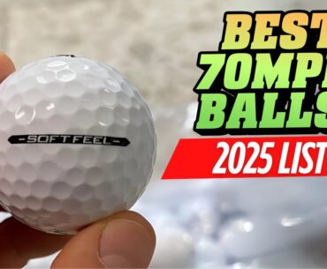 Best Golf Ball for 70 mph Swing Speed: 2025 Ranked!