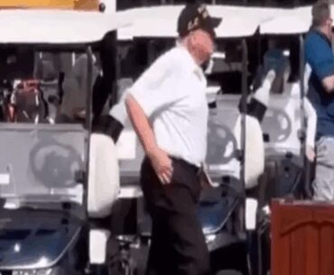 trump playing golf colombia tensions: Video: Trump seen playing golf amid diplomatic crisis with Colombia, netizens say 'boss moves'