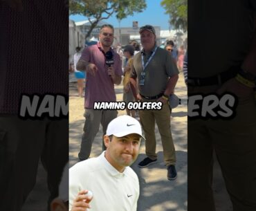 This Guy CRUSHES Naming Golfers In Alphabetical Order!🔥