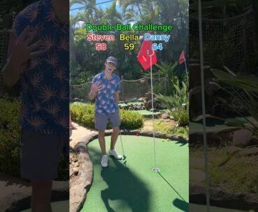 Double Ball Challenge (Hole 12) #minigolf