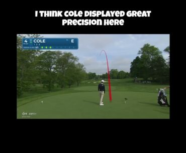 Eric Cole Hits Terrific Tee Shot! #golf #ericcole #pgatour
