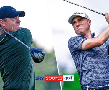 Comparing Rory McIlroy and Justin Thomas’ GOLF SWINGS | Audi Performance Zone