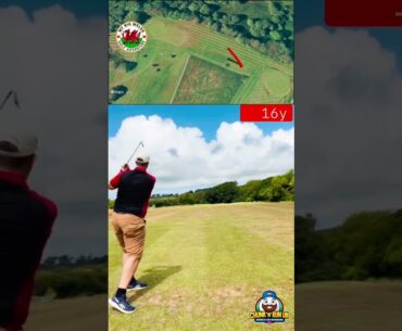 Feat. Map shot tracer technology #golf #golfing #golfswing #golfer #golflife #wales #welsh