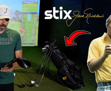 Testing Jack Nicklaus Newest Full Set of Clubs with Stix Golf