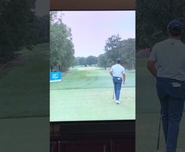 Si Woo Kim with the ace at the PGA Championship!