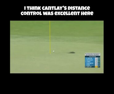 Patrick Cantlay Hits Amazing Chip Shot! #golf #patrickcantlay #pgatour