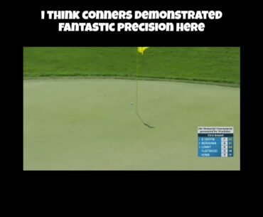 Corey Conners Hits Stunning Shot! #golf #coreyconners #pgatour