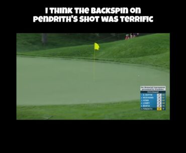 Taylor Pendrith Hits Stunning Shot! #golf #taylorpendrith #pgatour