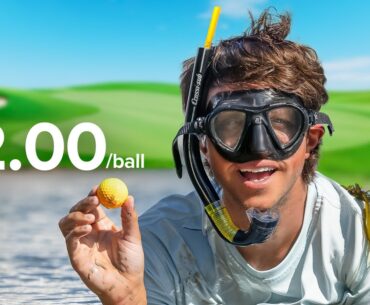 I Sold Golf Balls to Buy New Clubs