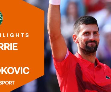 Cam Norrie vs Novak Djokovic | Round 4 | French Open 2025 Highlights 🇫🇷
