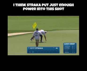 Sepp Straka Makes Exceptional Birdie Putt! #golf #seppstraka #pgatour