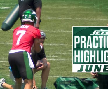Jets OTA Highlights | Justin Fields, Garrett Wilson | 6/3/25