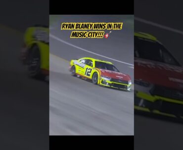 Ryan Blaney WINS in Nashville!!!! #nascar2025 #nascar #sports #ryanblaney #racing