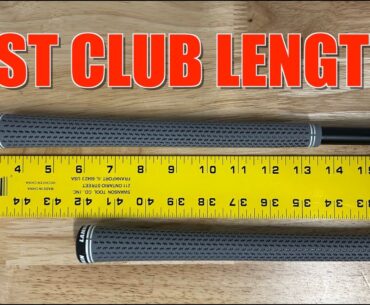Golf Club Length / How to Test?