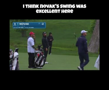 Andrew Novak Hits Exceptional Approach Shot! #golf #andrewnovak #pgatour