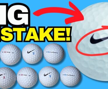 How NIKE Accidentally Changed Golf Balls FOREVER!