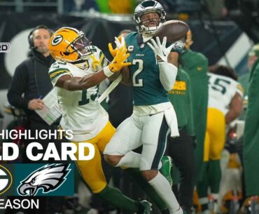 Green Bay Packers vs. Philadelphia Eagles Game Highlights | Wild Card NFL 2024 Season