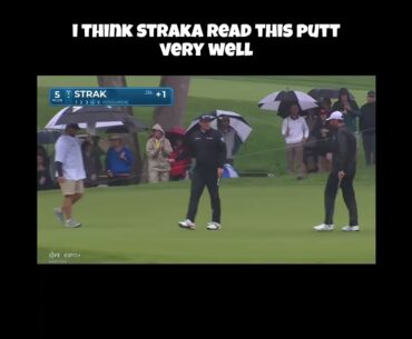 Sepp Straka Makes Fantastic Birdie Putt! #golf #seppstraka #pgatour