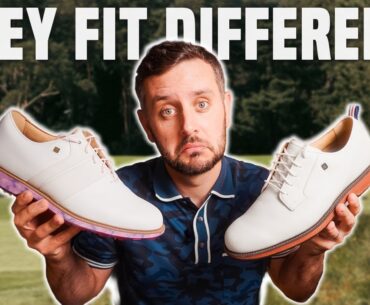 FOOTJOY GOLF SHOE LACING! | SAME SIZE, DIFFERENT FIT! | FIND YOUR FIT!