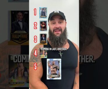 He put WHO in LAST?!? 🤯 Braun Strowman blind ranks WWE superstars!! 🔥