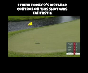 Rickie Fowler Hits Stunning Second Shot! #golf #rickiefowler #pgatour