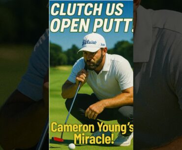 Cameron Young’s Clutch Putt STEALS U.S. Open Spot!