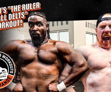 Oba Femi's "THE RULER OF ALL DELTS" workout | Celtic Warrior Workouts Ep. 155