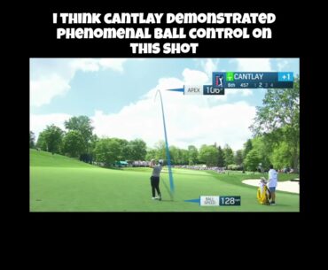 Patrick Cantlay Hits Exceptional Shot! #golf #patrickcantlay #pgatour