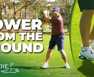Power From the Ground -- Part 1 | Ground Force Reactions | Padraig Harrington
