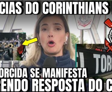 ULTIMAS NOTICIAS DO CORINTHIANS  DENTRO DO CT DO TIMÃO A FIEL CLAMA POR RESPOSTA DA DIRETORIA DCLUBE